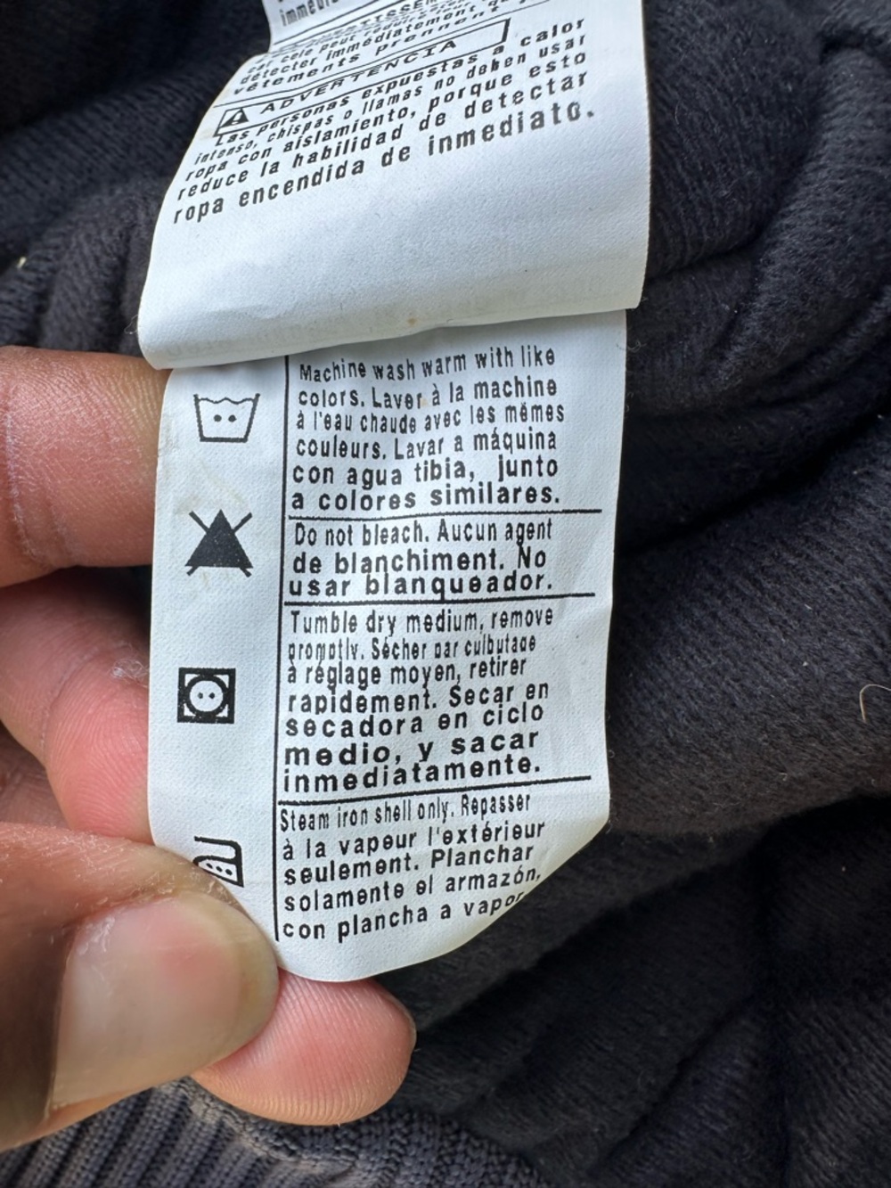 Vintage Y2K Carhartt J140 GVL Gray Hooded Detroit Jacket Distressed Men XL - Picture 8 of 14